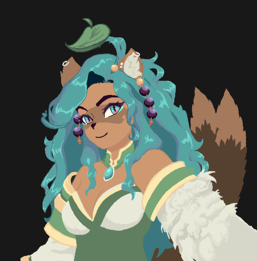 Pixel Tanuki Herself Pixel Tanuki Herself